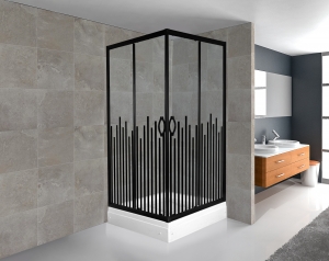 SAFIR BLACK SHOWERCABIN